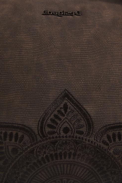אבזר il Desigual נשים תיק יד גדול מוטבע 428JD1366